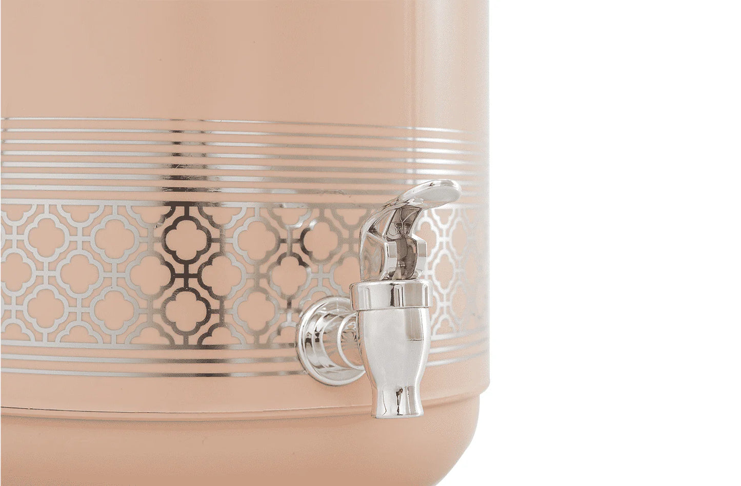 4 Pcs GIFT PACK Brighton 3 Hot Pot Set +1 piece Water Cooler 9 Litre in Gift Packing | Beige - Pleco Houseware
