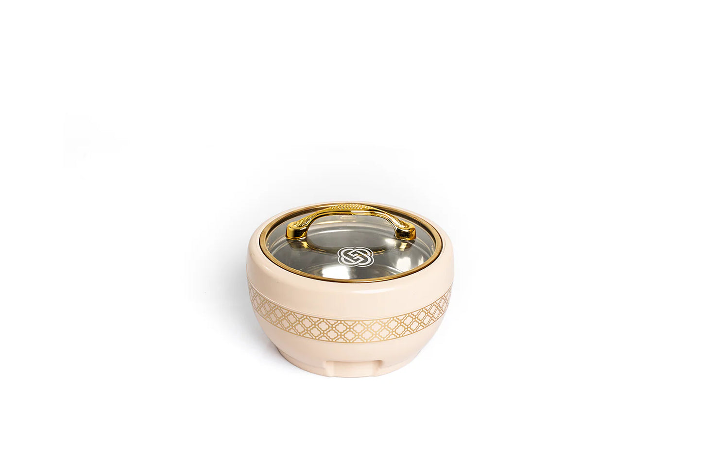 Brighton Hotpot Gold Set - 3 Pcs | Insulated Casserole Set | Beige - Pleco Houseware
