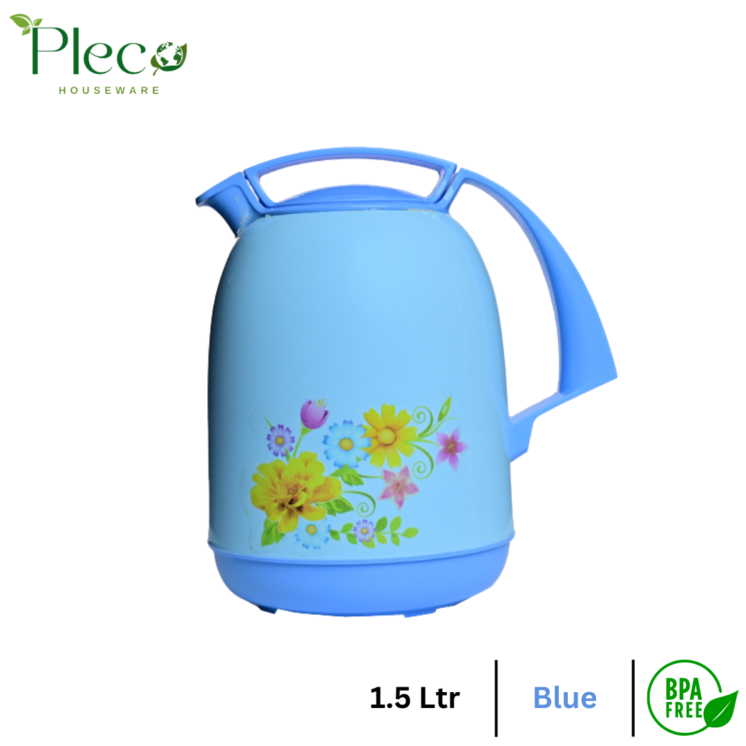 Jug - Aqua Thermic Jug, Hot And Cool Jug Thermic Water Jug, Hand Holding Jug Random - Colors 1.5 Liter - Pleco Houseware