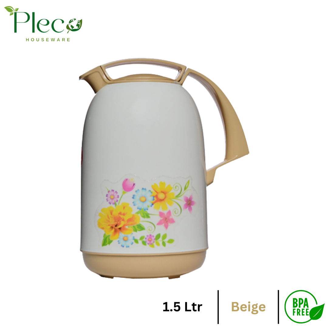 Jug - Aqua Thermic Jug, Hot And Cool Jug Thermic Water Jug, Hand Holding Jug Random - Colors 1.5 Liter - Pleco Houseware