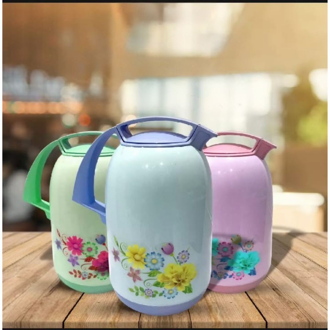 Jug - Aqua Thermic Jug, Hot And Cool Jug Thermic Water Jug, Hand Holding Jug Random - Colors 1.5 Liter