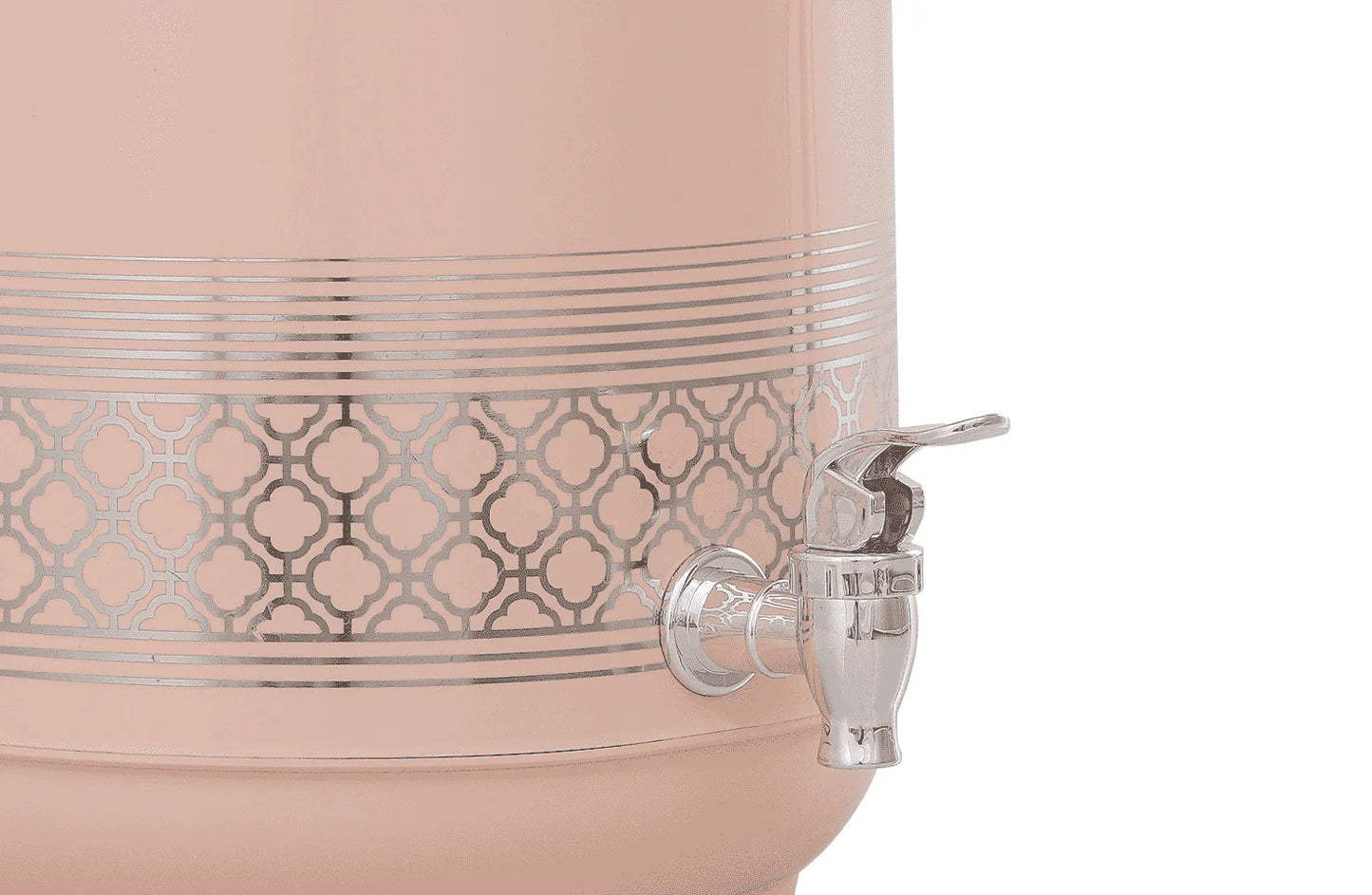 4 Pcs GIFT PACK Brighton 3 Hot Pot Set +1 piece Water Cooler 9 Litre in Gift Packing | Pink - Pleco Houseware