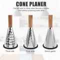 3-Sided Stainless Steel Grater - Pleco Houseware