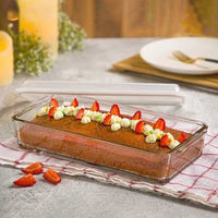 1.4L Rectangle Glass Storage Container