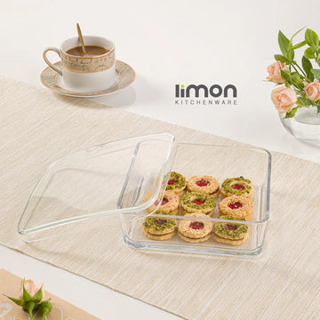 CrystalVault Glass Snacks Box – Limon