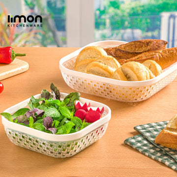 Limon Knit-Design Mini Basket