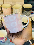 Printed Bone China Mug Set of 6 - Pleco Houseware