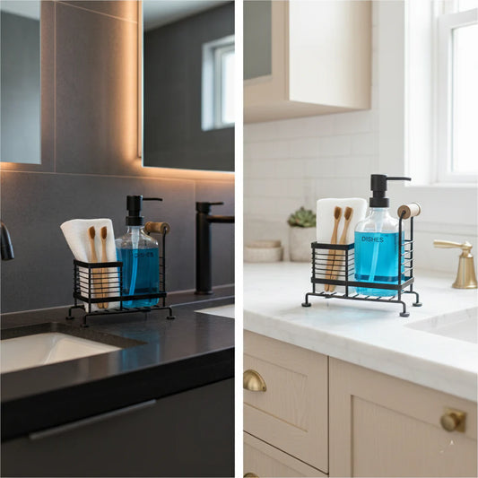 Glass Liquid Dispenser Set – Limon