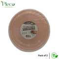 2000ml BPA - Free Food Storage Containers – Pack of 2 Airtight Round Bowls with Lids - Pleco Houseware