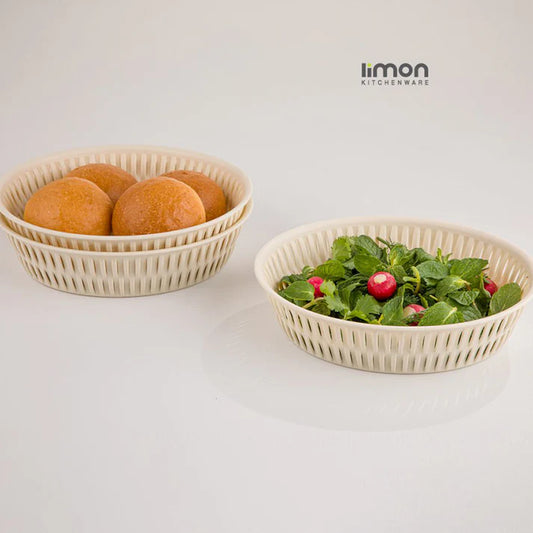 Limon Bamboo Oval Basket