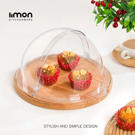 Limon Grandeur Roll-Top Serving Tray