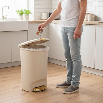 HomeMax 50L Pedal Dustbin – Limon