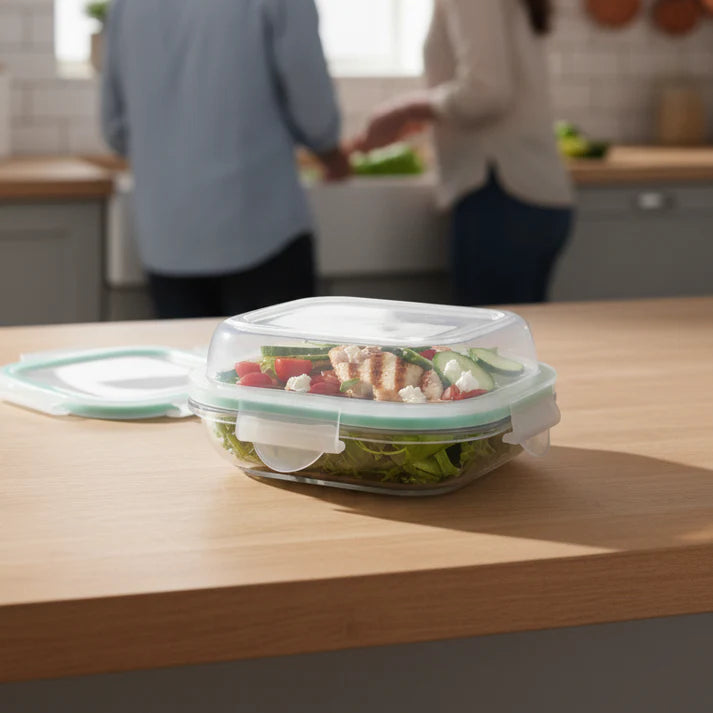 ServeNStore Square Containers - Pleco Houseware