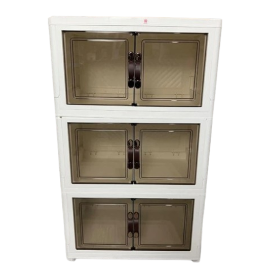 Storium Stackable Storage Cupboard 3-Layer