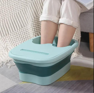 Foldable Foot Spa & Soaking Tub – Portable Collapsible Foot Bath Basin
