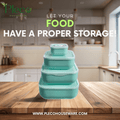 4 - in - 1 Unbreakable Food Storage Containers – BPA - Free with Invisible Lids - Pleco Houseware