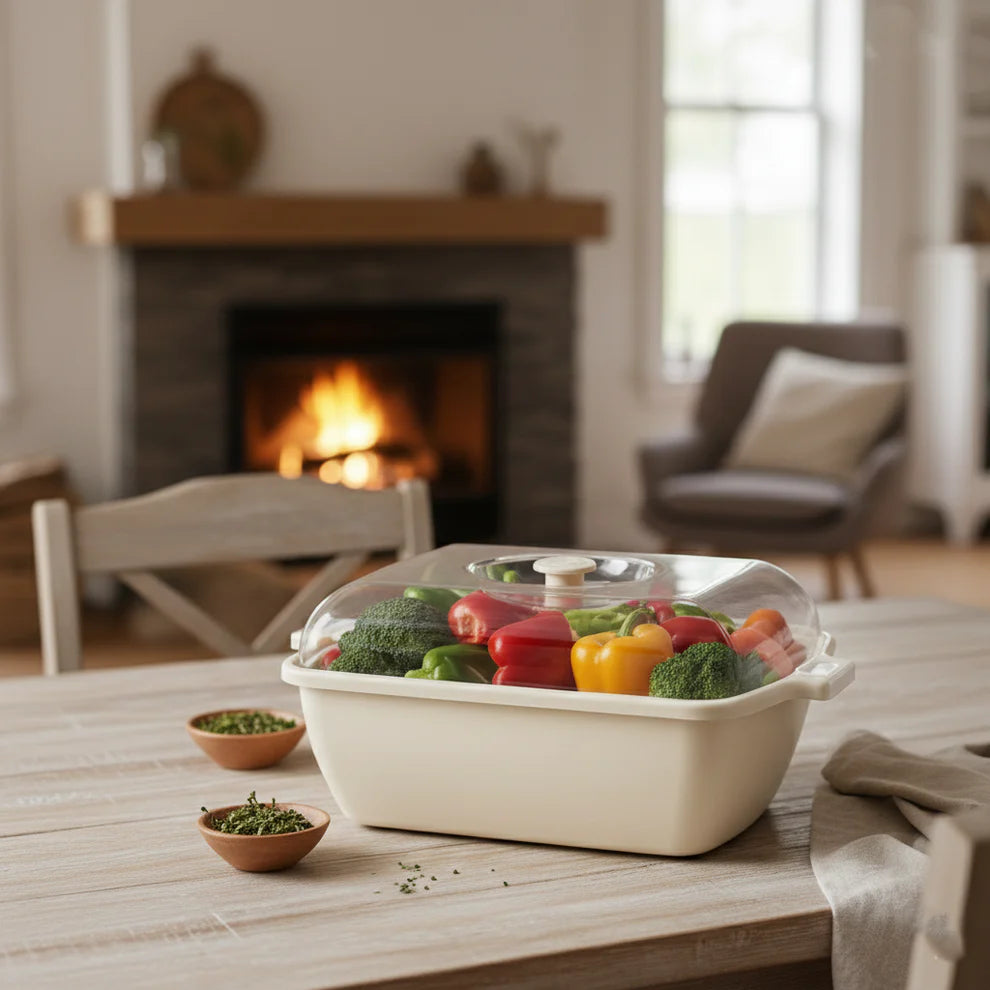 DailyFresh Clear-Lid Storage Box – Limon - Pleco Houseware