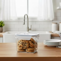 Printed Glass Airtight Food Container