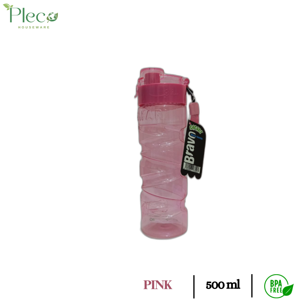 Safari Bravo Water Bottle 500ml | Sports water bottle - Pleco Houseware