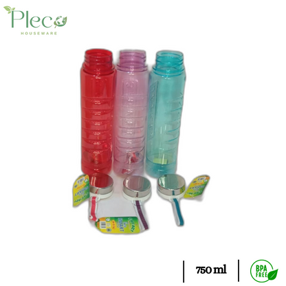 Safari Solo Smart Water Bottle 750ml | Sports water bottle - Pleco Houseware