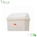 Vertex Dustbin With Swing Lid - White | 11L - Pleco Houseware