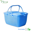 Picnic Basket - Blue - Pleco Houseware