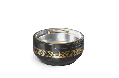 Brighton Hotpot Gold Set - 3 Pcs | Insulated Casserole Set | Black - Pleco Houseware