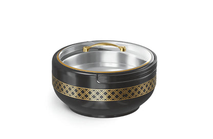 Brighton Hotpot Gold Set - 3 Pcs | Insulated Casserole Set | Black - Pleco Houseware