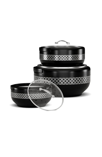 Brighton Hotpot Set of Three – Black