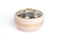 Brighton Hotpot Gold Set - 3 Pcs | Insulated Casserole Set | Peach - Pleco Houseware