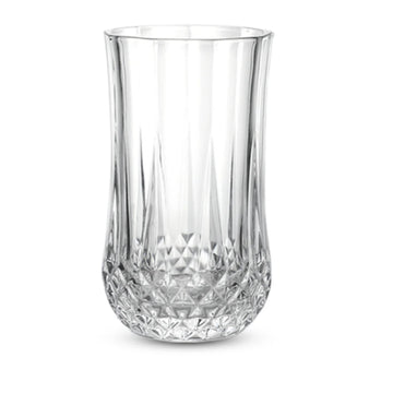 Tall Crystal Drinking Glass Set 330ml - Pleco Houseware