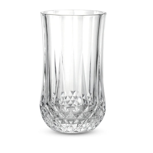 Tall Crystal Drinking Glass Set 330ml - Pleco Houseware