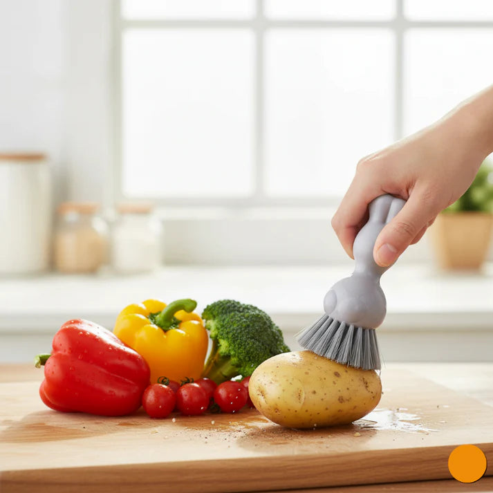 PureWash Fruit & Veg Brush - Pleco Houseware