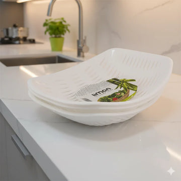 Limon 3-Piece Bamboo Basket Set