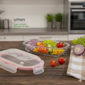 MicrowaveMate Glass Container – Limon - Pleco Houseware
