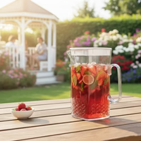 3L Square Acrylic Pitcher by Limon