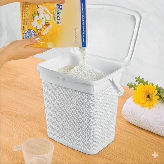 Surf Multi-Use Basket with Lid – Limon - Pleco Houseware