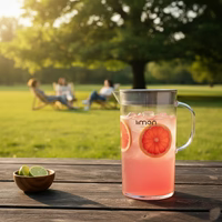 1.9L Transparent Round Pitcher by Limon