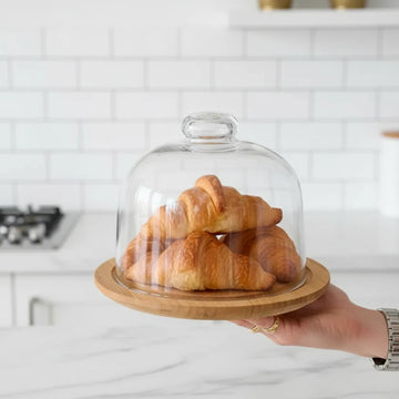 Limon Lavish Wooden Serving Dome
