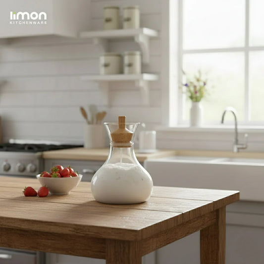 Glass Carafe 950ML by Limon