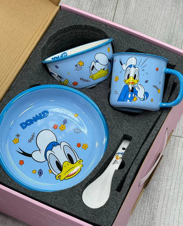 Disney Donald Duck Kids Dinner Set - Pleco Houseware