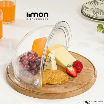 Limon Grandeur Roll-Top Serving Tray