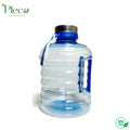 Sports Water Bottle - Protein water Bottle – Clear Transparent Plastic | Gym, Travel, Outdoor, School Use - Pleco Houseware