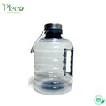 Sports Water Bottle - Protein water Bottle – Clear Transparent Plastic | Gym, Travel, Outdoor, School Use - Pleco Houseware