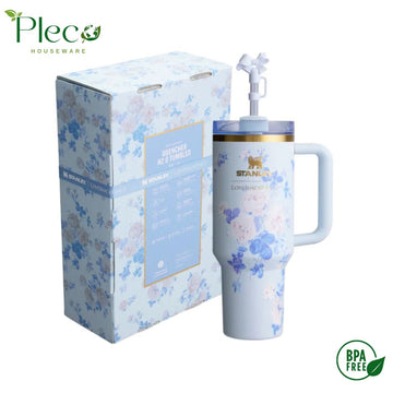 The Stanley x LoveShackFancy Quencher 40oz - Everblooming Rosettes (Gift Box)