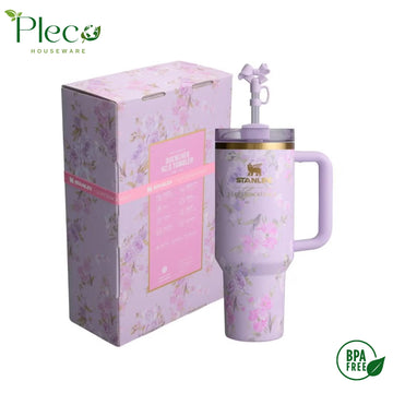 The Stanley x LoveShackFancy Quencher 40oz - Happy Thoughts (Gift Box)