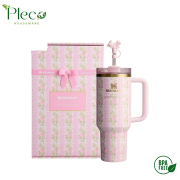The Stanley x LoveShackFancy Quencher 40oz - Blooming Heirloom (Gift Box) - Pleco Houseware