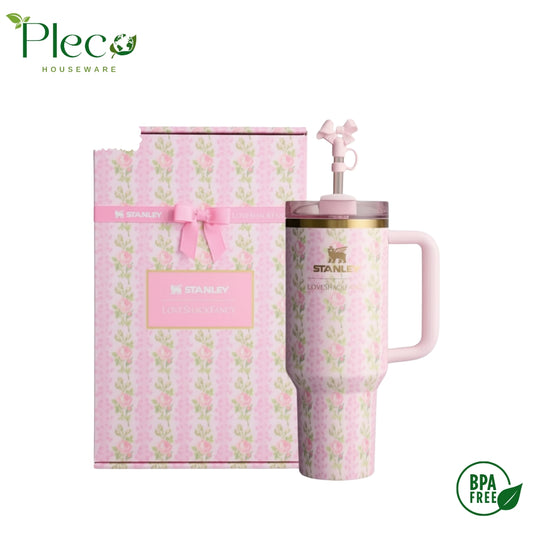 The Stanley x LoveShackFancy Quencher 40oz - Blooming Heirloom (Gift Box)