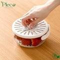 Multifunctional Folding Drain Basket – Double-Layer Kitchen Colander with Handle - Pleco Houseware