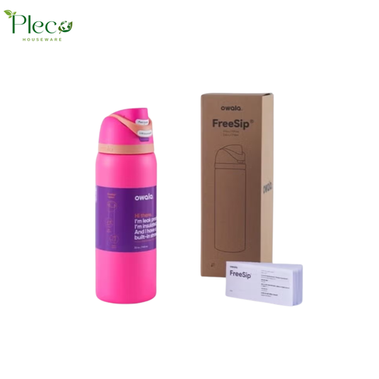 Owala FreeSip 24oz Water Bottle - Baby Pink Affair